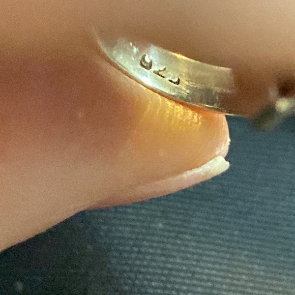 Sterling Silver Amethyst Art Deco Ring size 6.5 - Picture 5 of 6